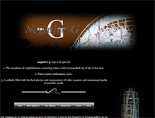 Tablet Screenshot of negative-g.com